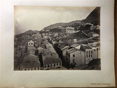 Lot 40 - Floyd (William Pryor). An album of photographs of Hong Kong and Canton, c. 1868-1870s