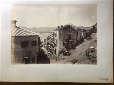 Lot 40 - Floyd (William Pryor). An album of photographs of Hong Kong and Canton, c. 1868-1870s