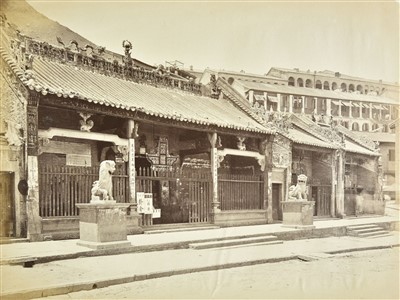 Lot 40 - Floyd (William Pryor). An album of photographs of Hong Kong and Canton, c. 1868-1870s