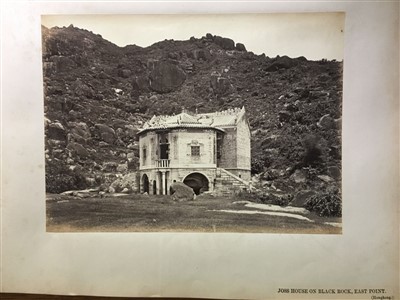 Lot 40 - Floyd (William Pryor). An album of photographs of Hong Kong and Canton, c. 1868-1870s