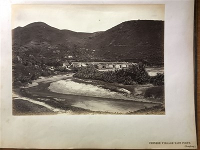 Lot 40 - Floyd (William Pryor). An album of photographs of Hong Kong and Canton, c. 1868-1870s