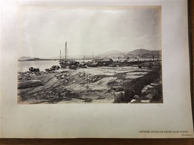 Lot 40 - Floyd (William Pryor). An album of photographs of Hong Kong and Canton, c. 1868-1870s