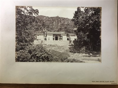 Lot 40 - Floyd (William Pryor). An album of photographs of Hong Kong and Canton, c. 1868-1870s