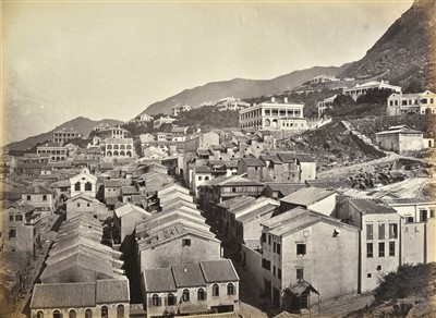 Lot 40 - Floyd (William Pryor). An album of photographs of Hong Kong and Canton, c. 1868-1870s