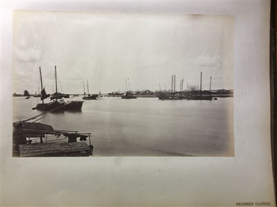 Lot 40 - Floyd (William Pryor). An album of photographs of Hong Kong and Canton, c. 1868-1870s