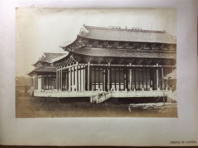 Lot 40 - Floyd (William Pryor). An album of photographs of Hong Kong and Canton, c. 1868-1870s