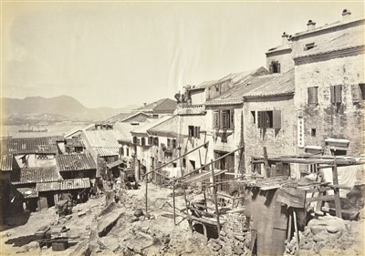 Lot 40 - Floyd (William Pryor). An album of photographs of Hong Kong and Canton, c. 1868-1870s