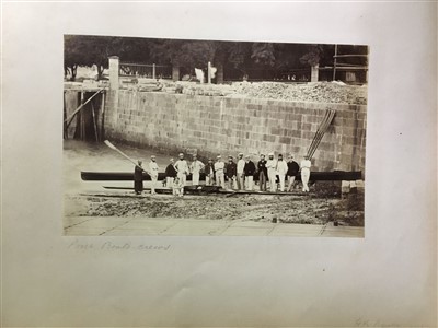 Lot 40 - Floyd (William Pryor). An album of photographs of Hong Kong and Canton, c. 1868-1870s