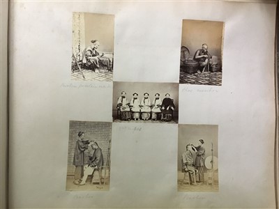 Lot 40 - Floyd (William Pryor). An album of photographs of Hong Kong and Canton, c. 1868-1870s