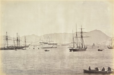 Lot 40 - Floyd (William Pryor). An album of photographs of Hong Kong and Canton, c. 1868-1870s