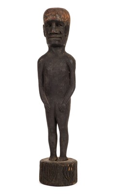 Lot 114 - Philippines. An Ifugao, Philippines carved wood rice field figure