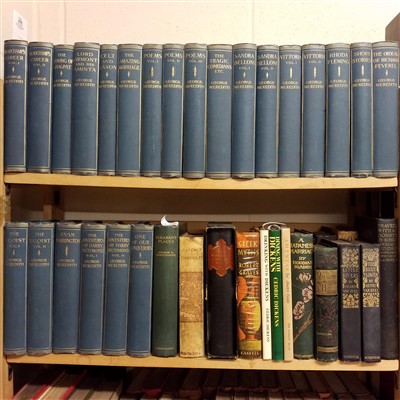 Lot 408 - Meredith (George). The Works of George Meredith, 23 volumes, Surrey Edition, 1912