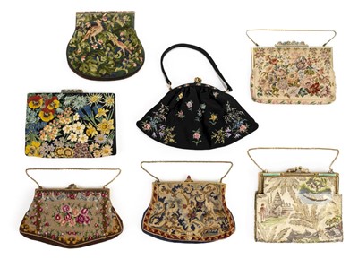 Lot 165 - Handbags. A collection of evening bags, early-mid 20th century