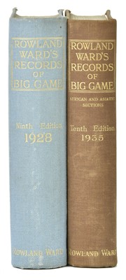 Lot 68 - Ward (Rowland). Rowland Ward's Records of Big Game, 9th edition, 1928