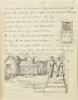 Lot 51 - Norway. 'A Trip to the Dovre Fjeld, Norway, 1888', original manuscript travel journal
