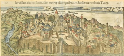 Lot 234 - Munster (Sebastan), Jerusalem & Zurich, circa 1570