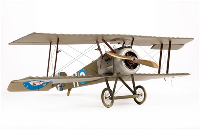 Lot 117 - Model aircraft. A well made Sopwith Camel model aircraft