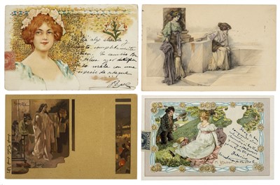 Lot 282 - Postcards. A very large collection of over 2000 postcards, mostly early to mid-20th century