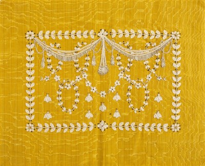 Lot 155 - Embroidery. A collection of embroidered fabrics, 19th-20th century