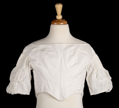 Lot 144 - Clothing. An 1840s bodice