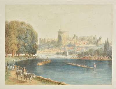 Lot 103 - Eton & Windsor. Dolby (J.), Six lithographs, circa 1838