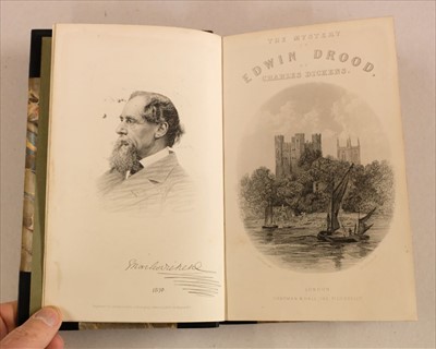 Lot 528 - Dickens (Charles). The Mystery of Edwin Drood, 1st edition, 1870, association copy