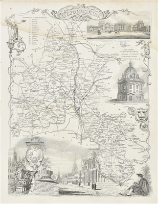 Lot 80 - Maps. A mixed collection of approximately 400 maps, mostly 19th century