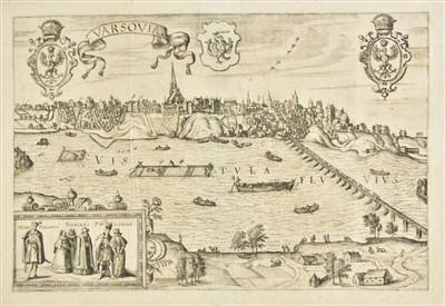 Lot 124 - Warsaw. Braun (Georg & Hogenberg Frans), Varsovia, Amsterdam, circa 1682