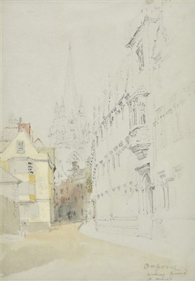 Lot 284 - Allom (Thomas, 1804-1872). Oxford, looking toward St. Mary's