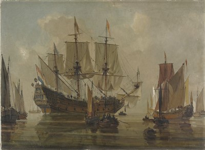 Lot 339 - Wilcox (Leslie Arthur, 1904-1982), Trading ships of Dutch East India Company