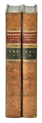 Lot 169 - Richardson (James). Narrative of a Mission to Central Africa..., 1853