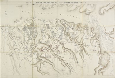 Lot 30 - Crimean War. Plans of the Siege of Sebastopol, 1862