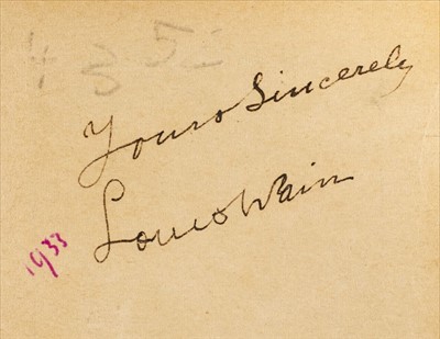 Lot 659 - Wain (Louis). Great Big Midget Book, Dean & Son, Ltd., [1934]
