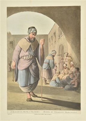 Lot 159 - Mayer (Luigi). Views in the Ottoman Empire [bound after:] Views in Palestine, 1803-4