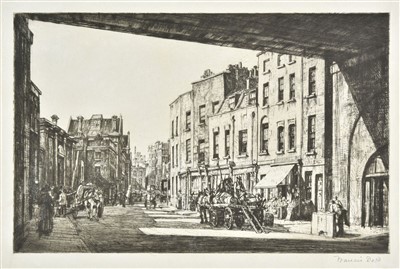 Lot 434 - Dodd (Francis H., 1874-1949). Belvedere Road, Lambeth, London, 1913