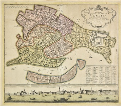Lot 120 - Venice. Homann (Johann Baptist, heirs of), Venetia, circa 1740