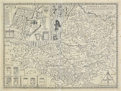 Lot 113 - Somerset. Speed (John), Somerset-Shire, 1611