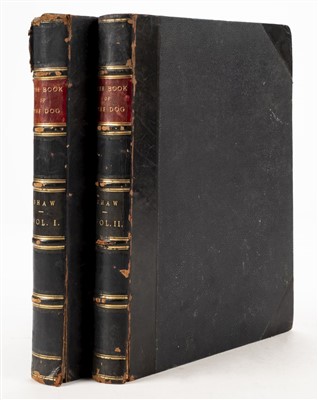 Lot 222 - Shaw (Vero). The Illustrated Book of the Dog, [in two volumes], Cassell & Company, [1886]