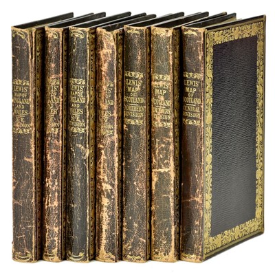 Lot 23 - British Isles. Lewis (Samuel), Seven folding maps, 1839
