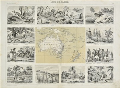 Lot 157 - Leeder (Ehrenfried & Schade Theodor). .., Handatlas..., 1866