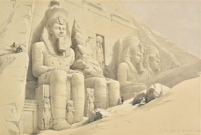 Lot 339 - Roberts (David). Eight views in Egypt, Nubia and the Holy Land, circa 1838