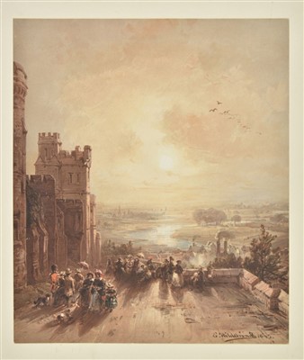 Lot 304 - British topographical views. A mixed collection, 18th & 19th century