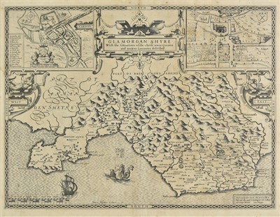 Lot 54 - Glamorganshire. Speed (John), Glamorganshyre, 1611