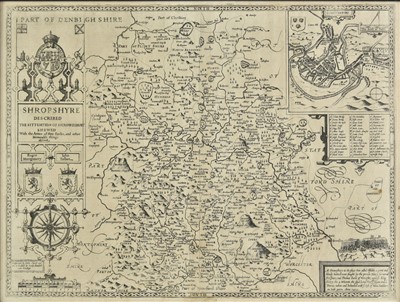 Lot 110 - Shropshire. Speed (John), Shropshire described, circa 1627