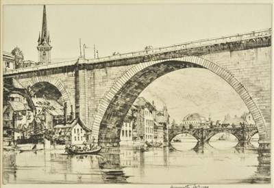Lot 436 - Holmes (Kenneth, 1906-1994). Pig Ring and Bridge at Berne