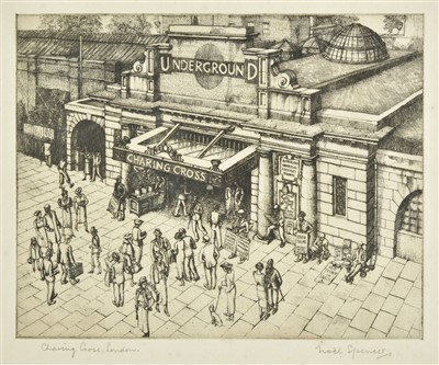 Lot 448 - Spencer Noel (1900-1986). Charing Cross London and various