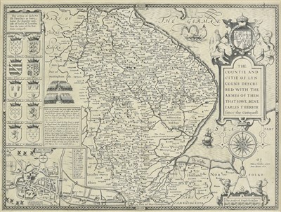 Lot 75 - Lincolnshire. Seed (John), The Countie and Citie of Lyncolne..., 1611 or later