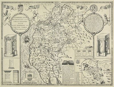 Lot 31 - Cumberland. Speed (John), Cumberland and the ancient Citie Carlile..., 1611