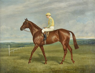 Lot 354 - Stirling-Brown (George, late 19th/early 20th century). Cyclonic, with C. Elliott up, 1929