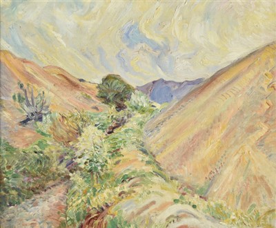 Lot 390 - Winnicott (Alice Buxton, 1891-1973). Quarry, Malvern Hills